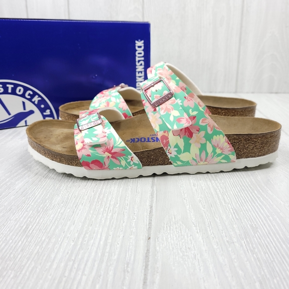 birkenstock supernatural flowers